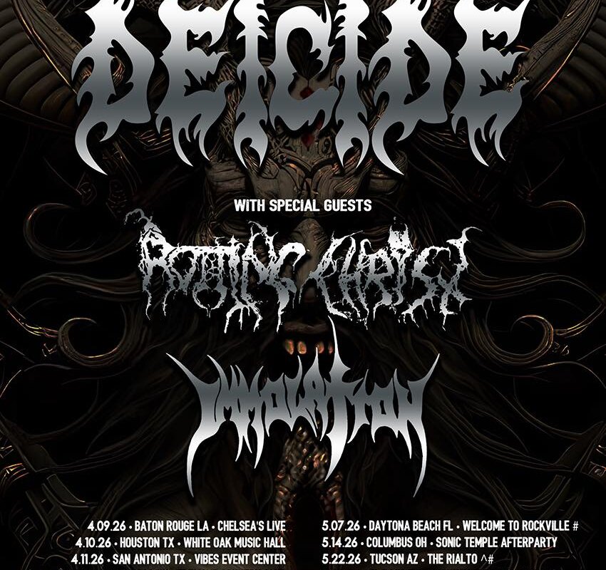 DEICIDE Announce North American Tour Dates