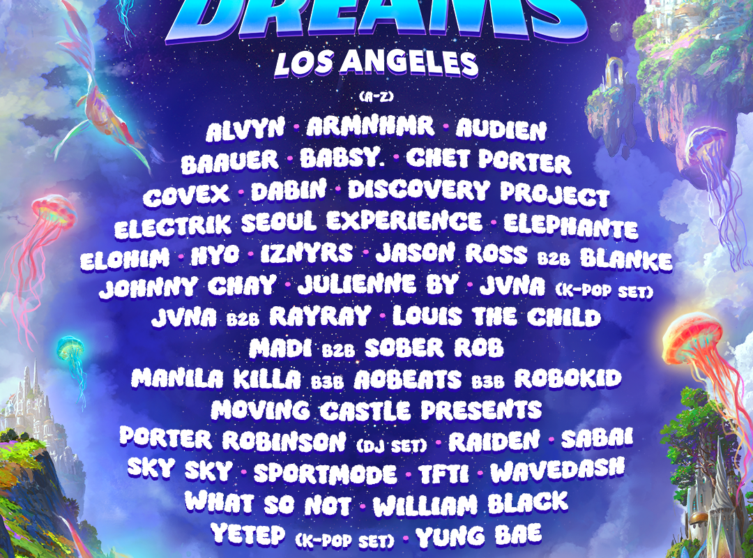 Lost In Dreams Reveals Full Lineup For 2026 Edition in LA, July 11 & 12