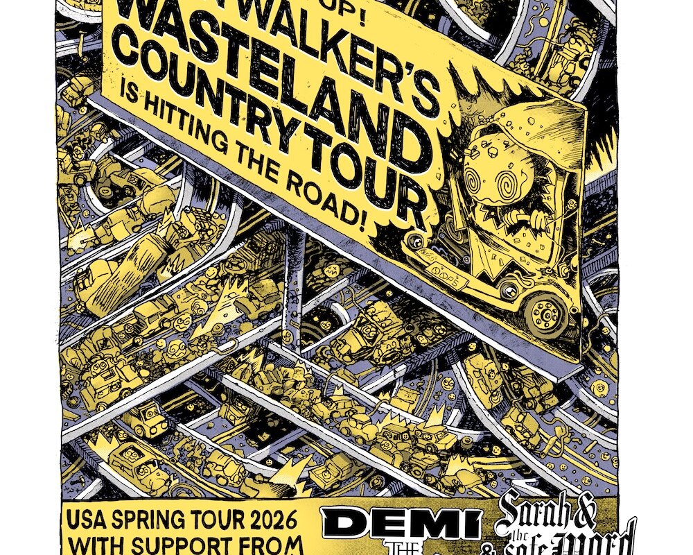 Moon Walker unleashes guitar-driven No Kings rallying cry "PARADE" out now