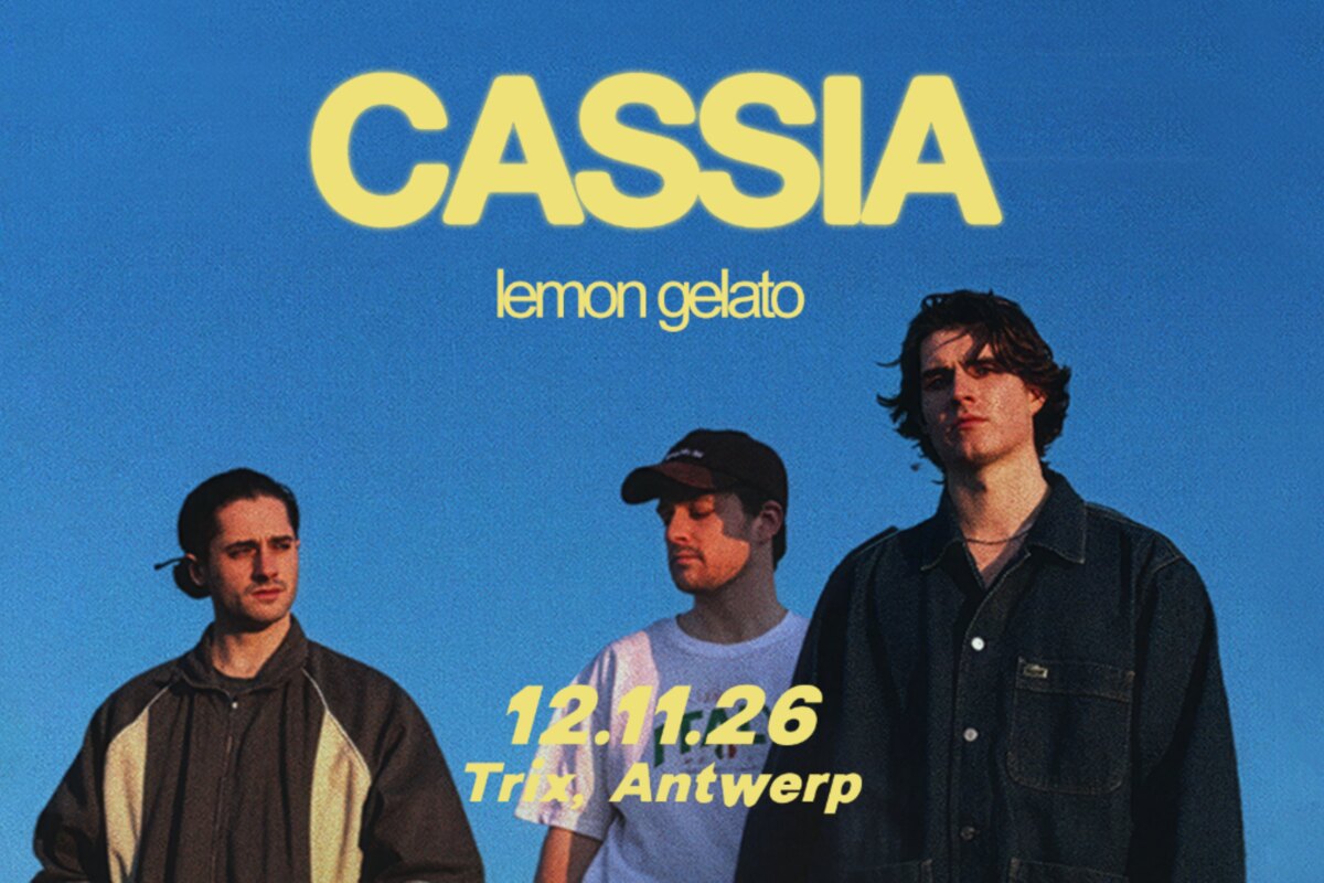 CASSIA speelt op donderdag 12 november 2026 in Trix