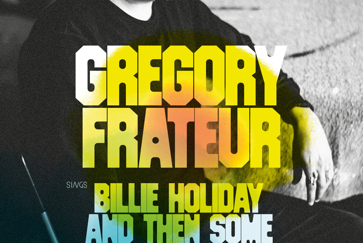 Gregory Frateur zingt Billie Holiday in Vlaanderen