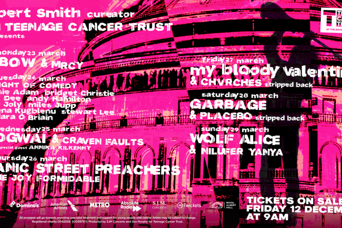 Manic Street Preachers play unforgettable set for the 150th Teenage Cancer Trust at the Royal Albert Hall concert