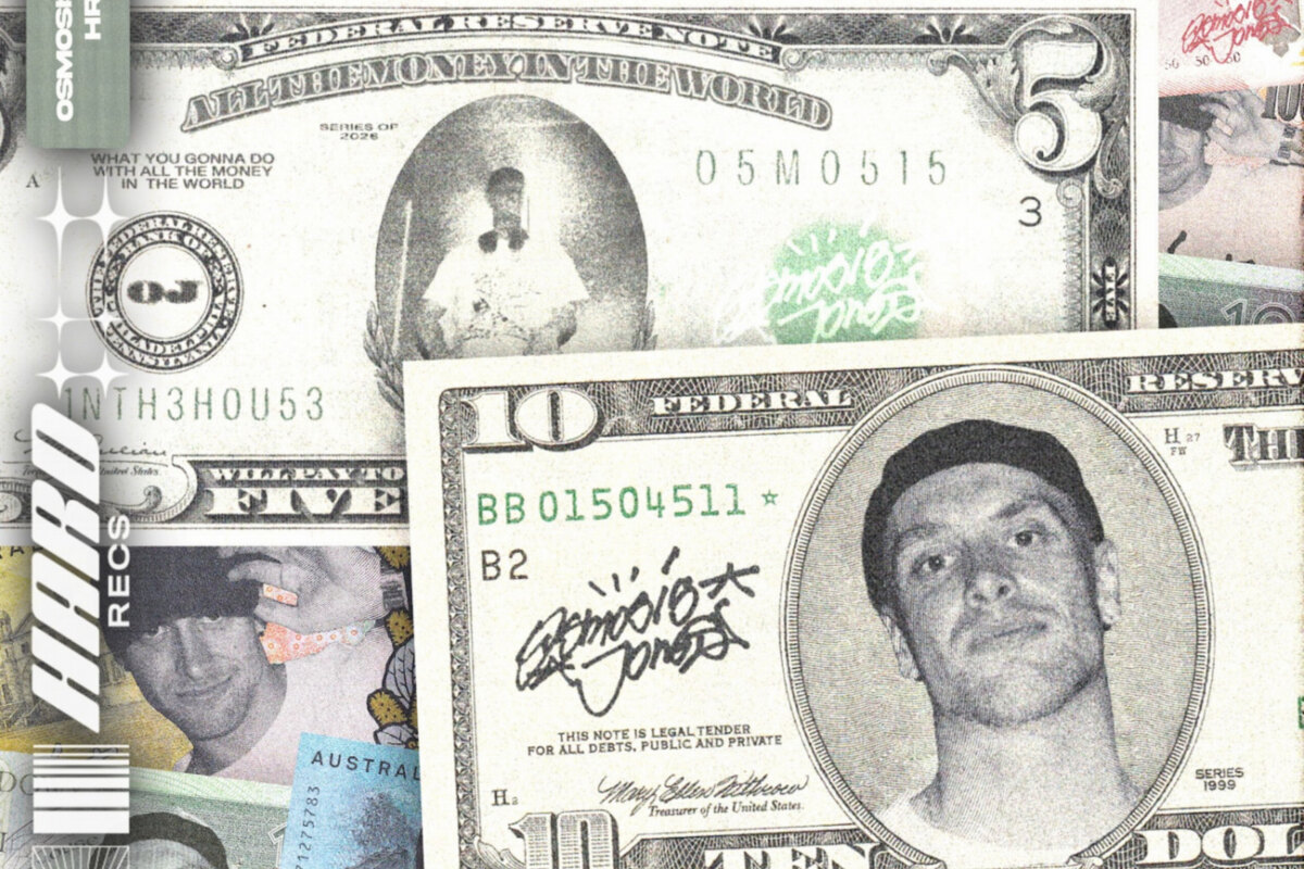 Osmosis Jones Debuts Powerful New Single "All The Money In The World" on Hard Recs