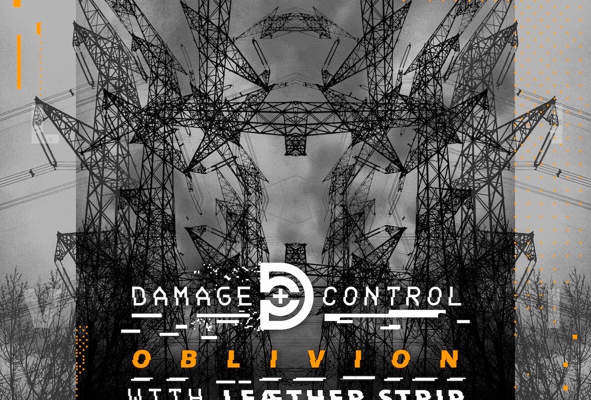 Damage Control with Leæther Strip - 'Oblivion' : new collaborative single by electro-industrial acts out 10th April 2026