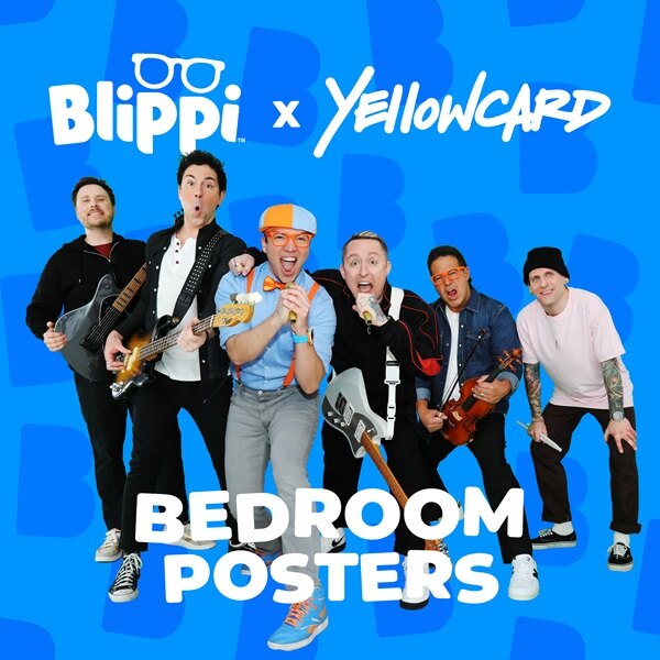 Yellowcard Recharge Buzzing Hit "Bedroom Posters" With New Version Featuring Blippi Out Now!