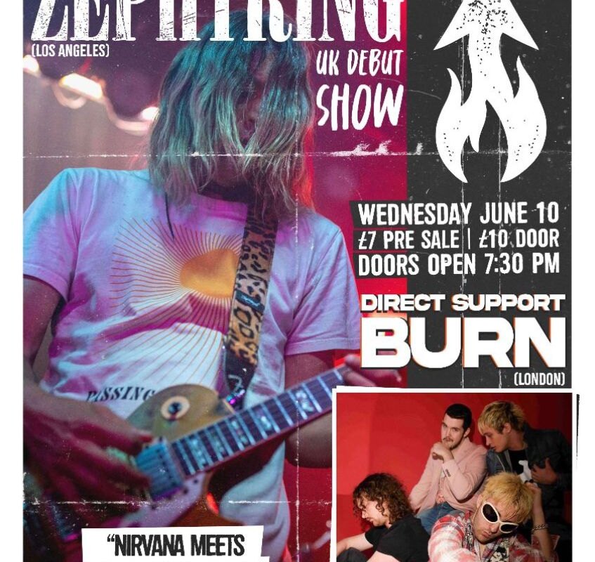 Steve Albini-produced LA grunge band Zephyring announce debut UK show