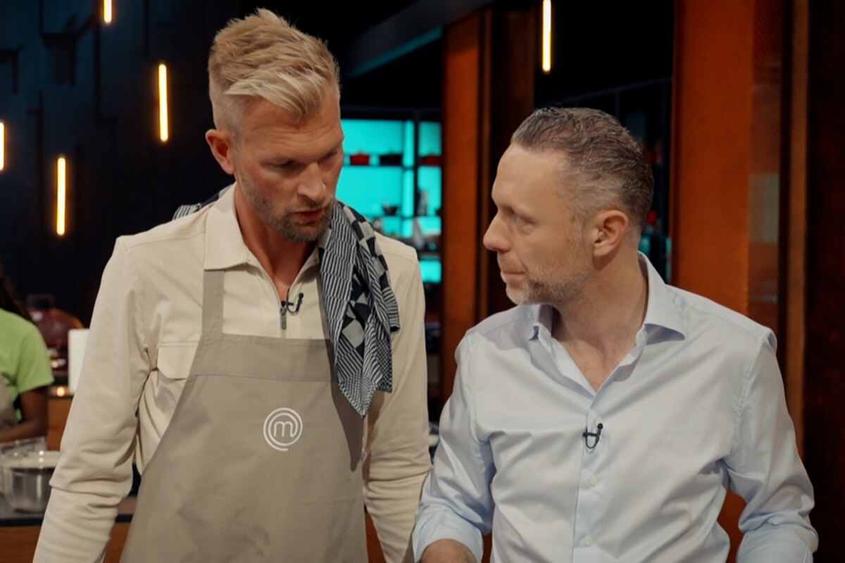 MasterChef-jury krijgt het aan de stok met Ruben Van Gucht: “Ik durf er niks meer tegen zeggen, anders wordt hij boos.”