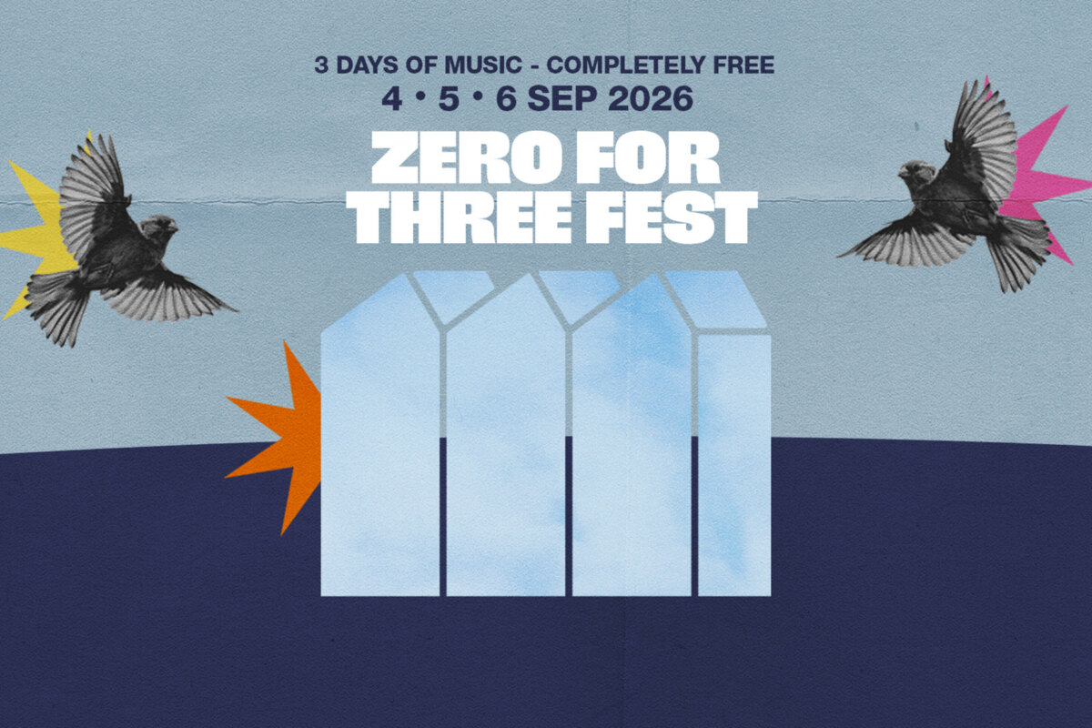 Zero For Three Festival keert terug in 2026 met een indrukwekkende line-up
