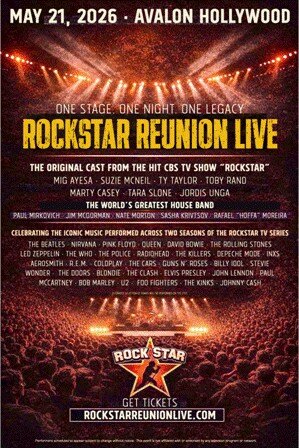 RockStar Reunion Live Delivers One Night of the Greatest Rock Anthems