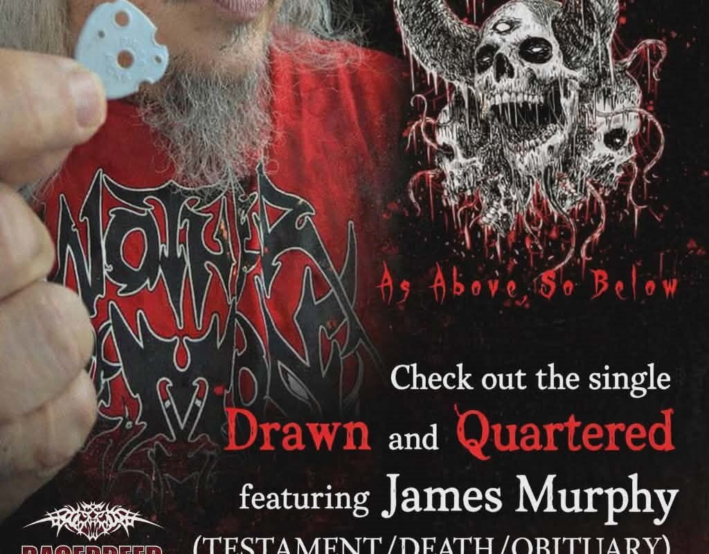 NYC Thrashers Another Demon  EP "As Above So Below" ft. guest James Murphy (Testament, Death, Obituary)