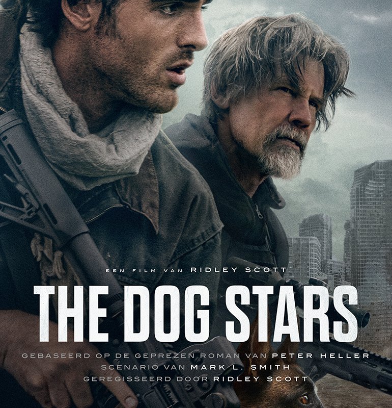Ontdek de eerste trailer en poster voor "The Dog Stars" van Ridley Scott