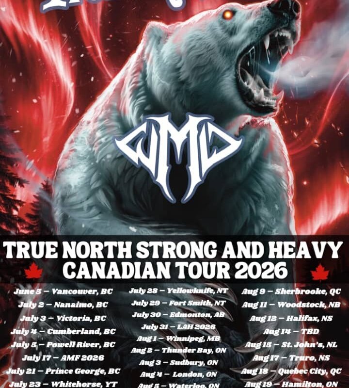 Canada's Iron Kingdom Forge "Blood and Steel" w/ Second Single From New Album "Shadows and Dust" Out June 2026 + Cross Canada Tour!