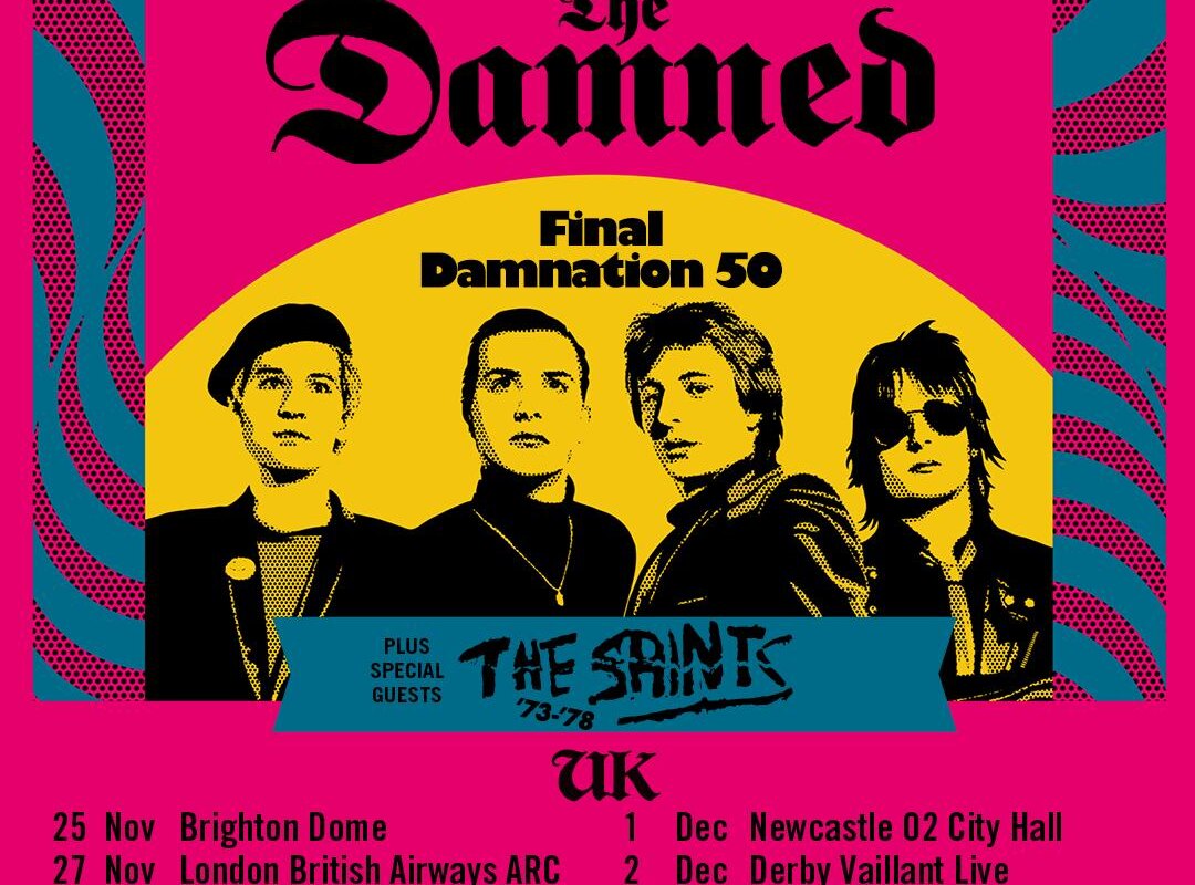 The Damned announce Final Damnation 50 UK Tour