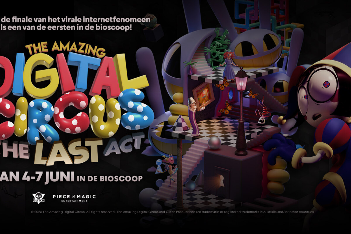 Van YouTube naar het grote scherm:  "The Amazing Digital Circus" komt naar Kinepolis