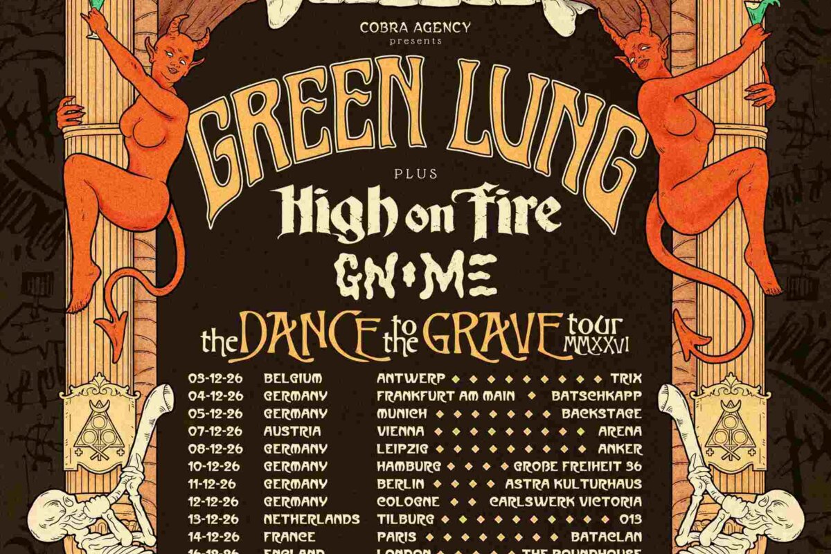 Green Lung Announce Their Dance To The Grave Tour 2026 Across The UK & Europe This December