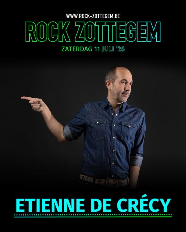 House legende Etienne De Crécy komt meefeesten op Rock Zottegem