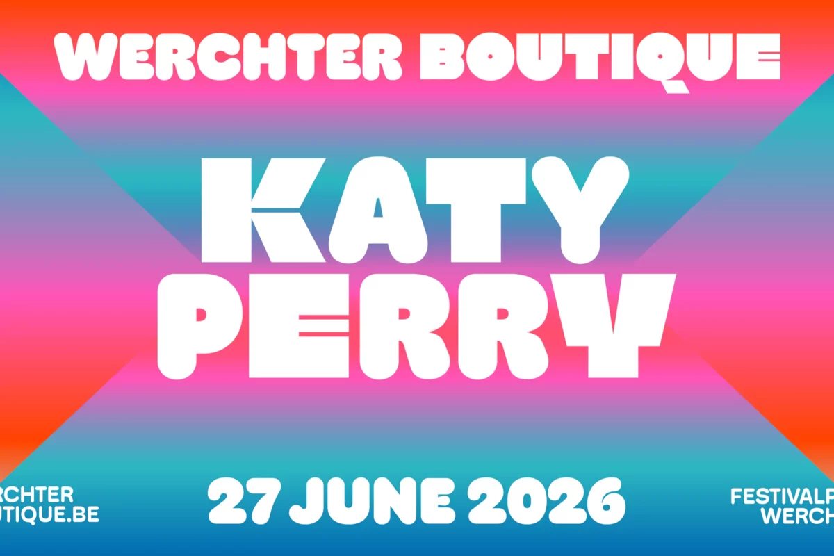 Katy Perry headliner Werchter Boutique 2026