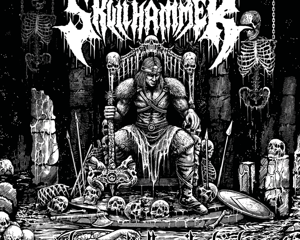 Skullhammer "Where Skulls Pile High" (Old School Death Metal from Germany)