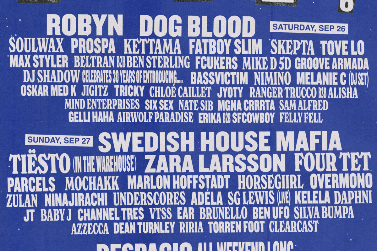 Portola Music Festival 2026 Announces Four Tet, Soulwax, KETTAMA, Marlon Hoffstadt, Kelela, VTSS, horsegiirL, Daphni, Overmono, Ben UFO, Jyoty + More
