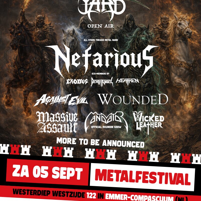 Metalyard Open Air 2026 lanceert de eerste namen