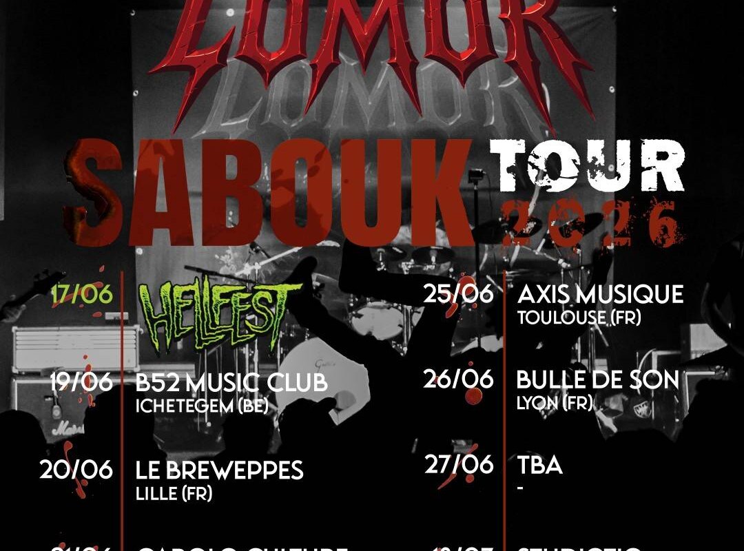 Thrash Metal From Reunion Island Lomor  Announces EU Tour Dates + Hellfest; New Album "Sabouk Rouge" Out Now!