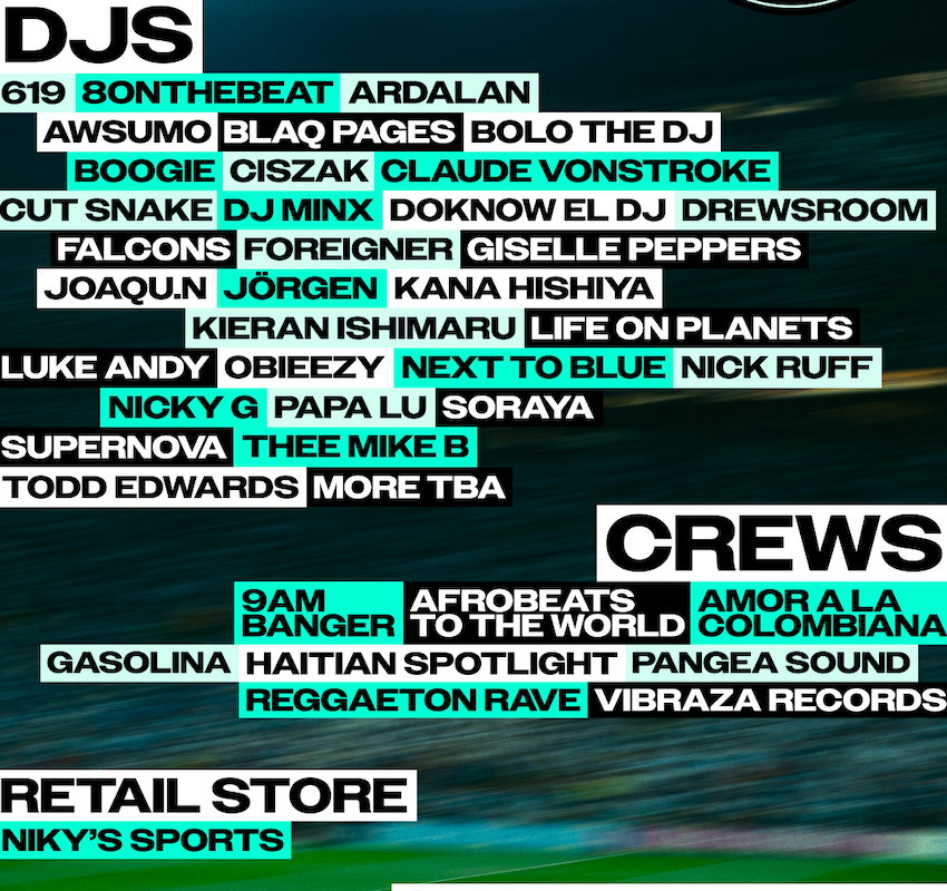 Copa del Rave Residency Announced at Academy LA W/Claude VonStroke, BOLO THE DJ, Blaq Pages, DJ Minx, Todd Edwards + More