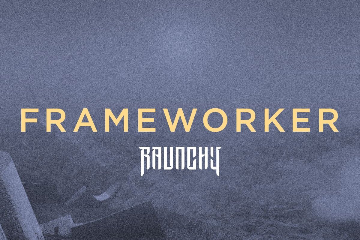 Raunchy "Frameworker" single and lyric video out today