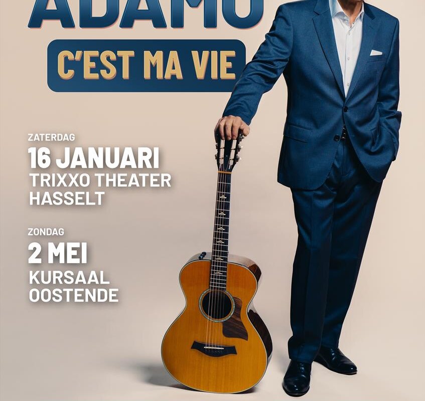 Salvatore Adamo met nieuwe concerttour 'C'est ma vie' ook in Hasselt en Oostende