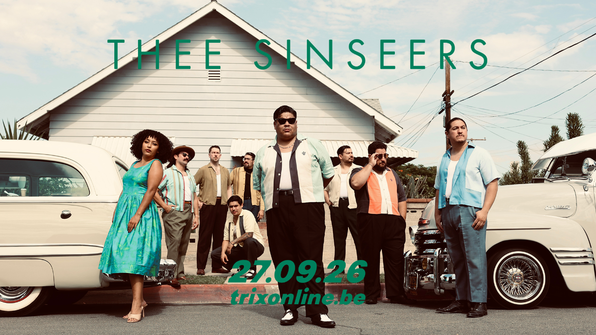 Thee Sinseers spelen op zondag 27 september 2026 in Trix