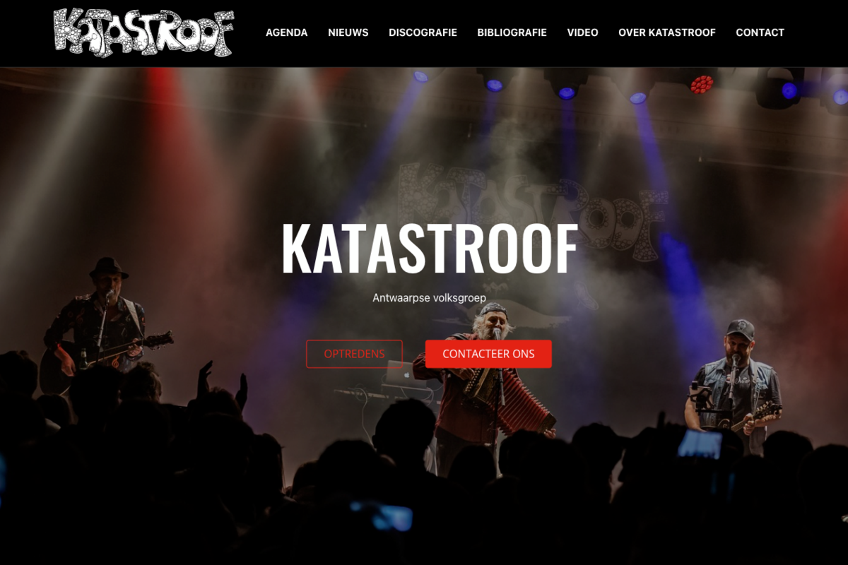 Van cassettebandje tot Spotify: Katastroof heeft een nieuwe website