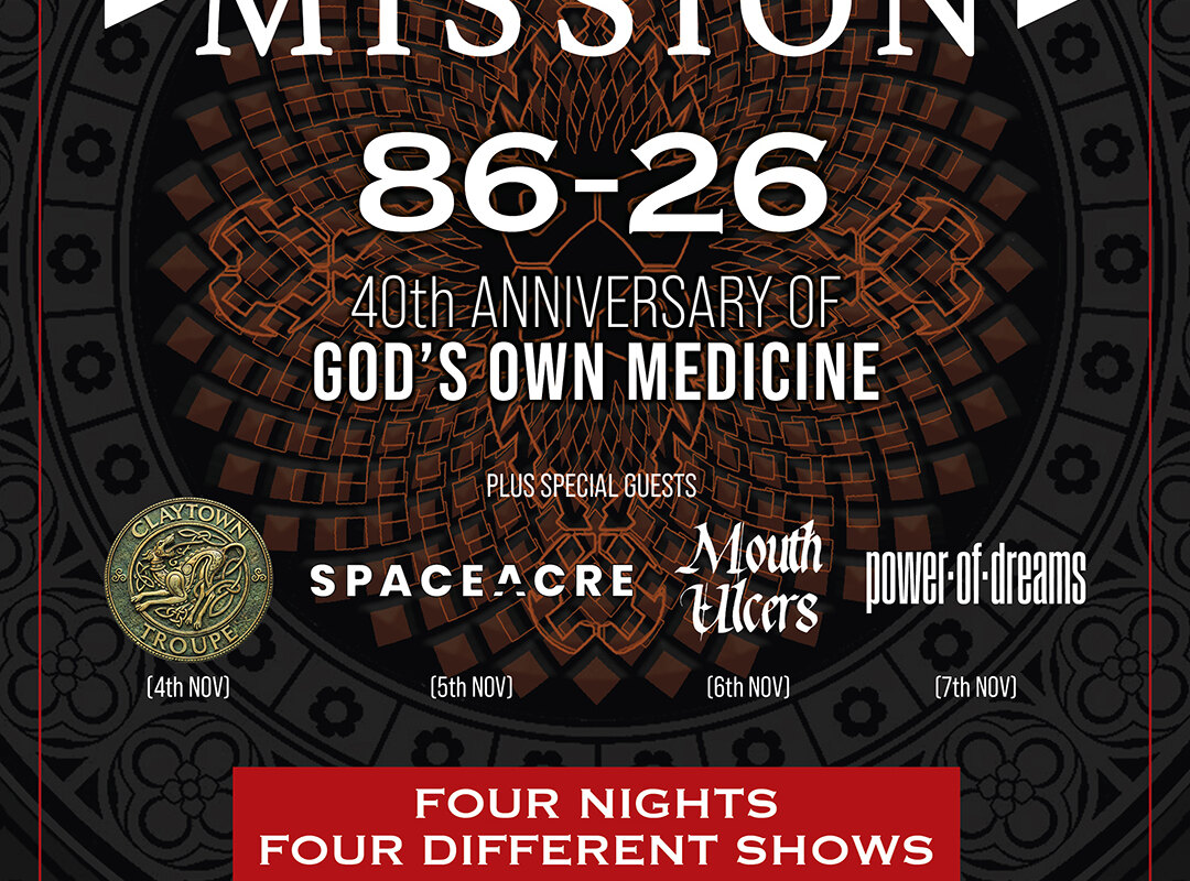The Mission announce line up for 40th Anniversary shows