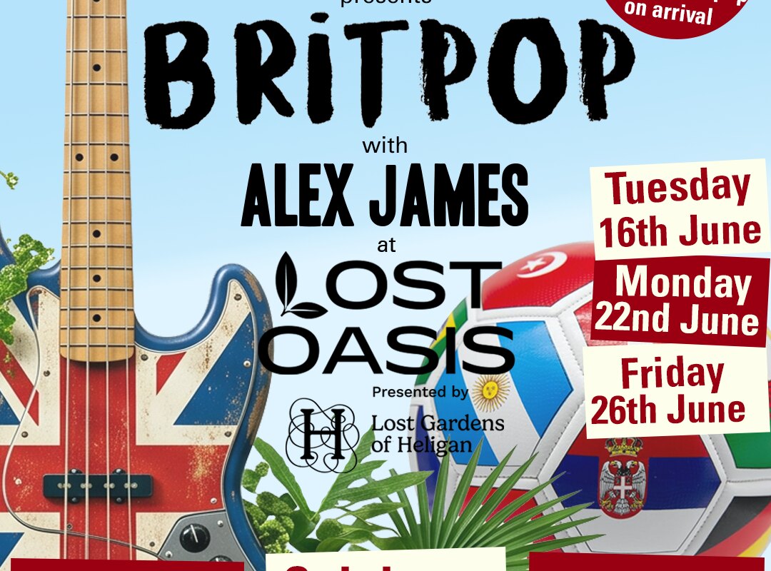 Blur's Alex James to host World Cup pre-party at Lost Oasis, Trafalgar Square