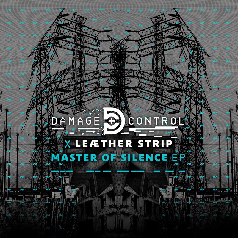 Damage Control  with Leæther Strip - 'Master Of Silence EP' : collaborative EP by electro-industrial acts out 12th June 2026 (Metropolis Records)