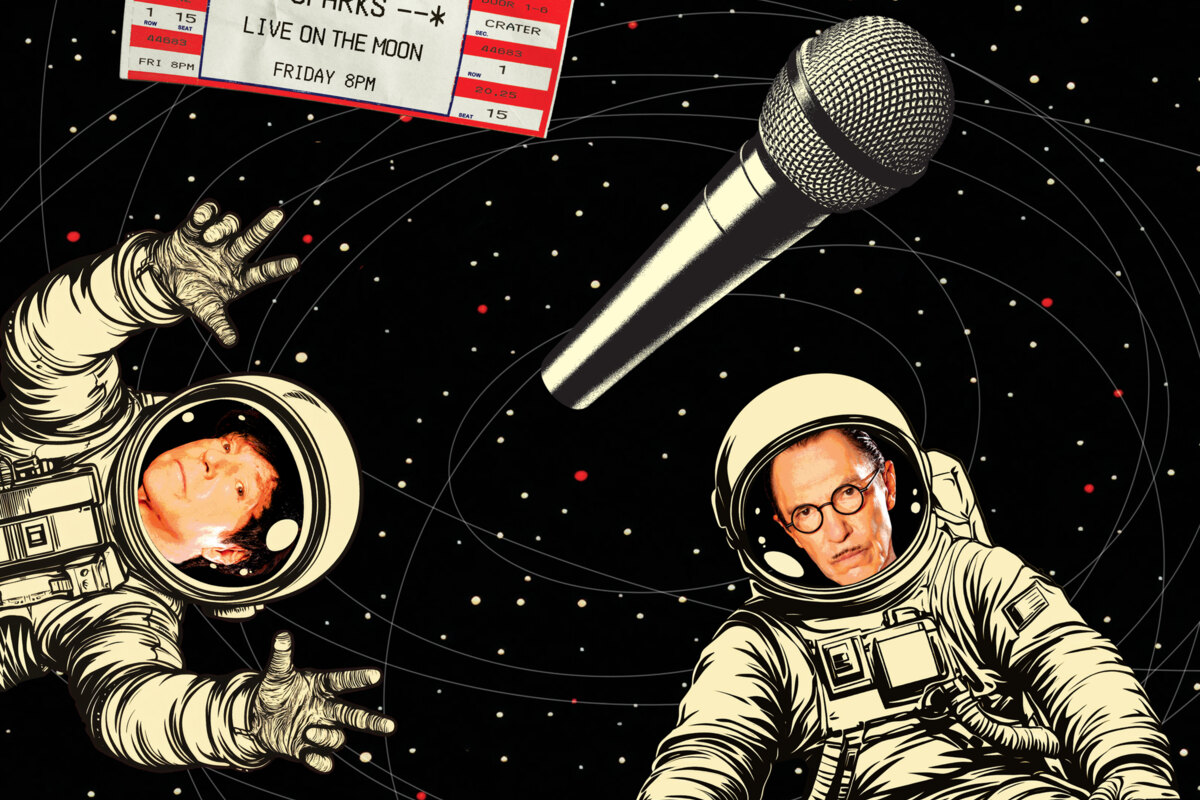 Sparks announce new live album 'Sparks Live On The Moon'