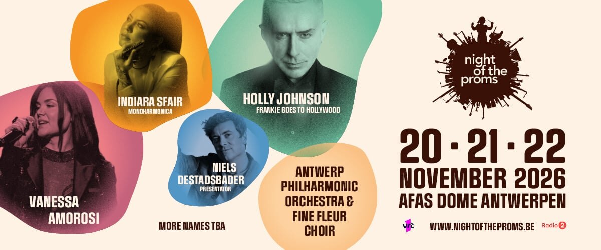 Night of the Proms pakt uit met eerste namen voor editie 2026