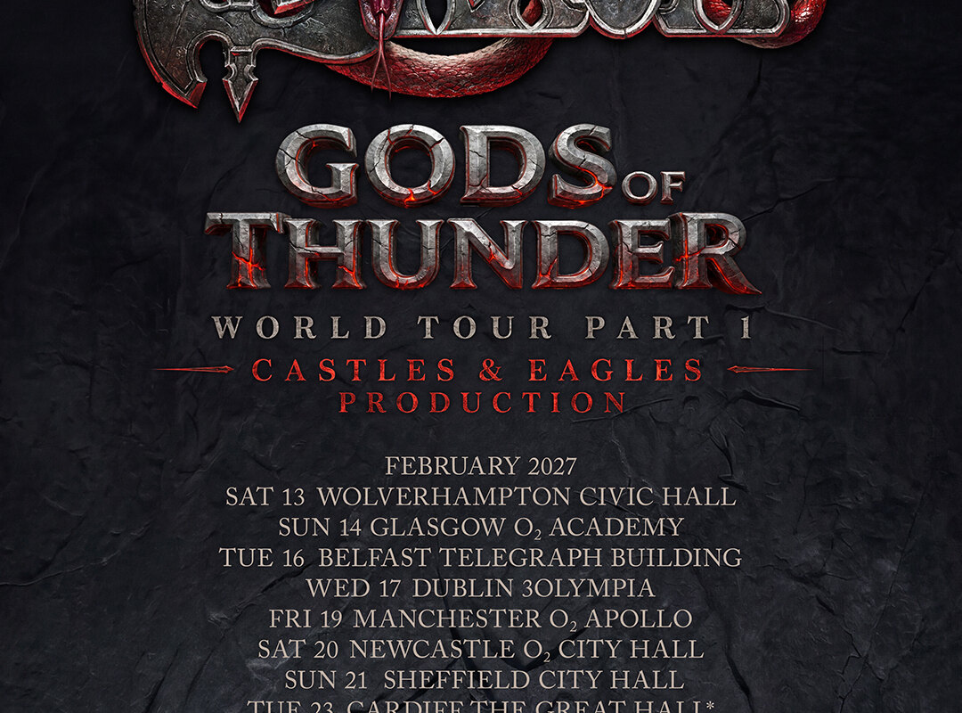 Saxon announce 'Gods Of Thunder' UK & Ireland Dates - 2027