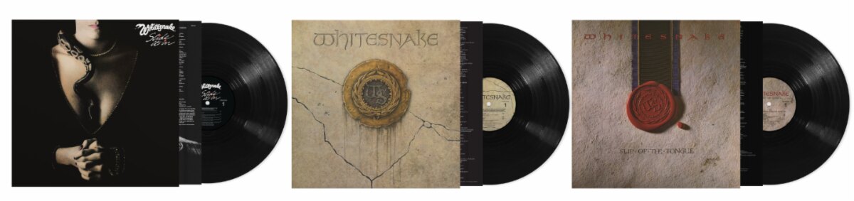 Craft Recordings announces vinyl reissues for three defining Whitesnake classics
