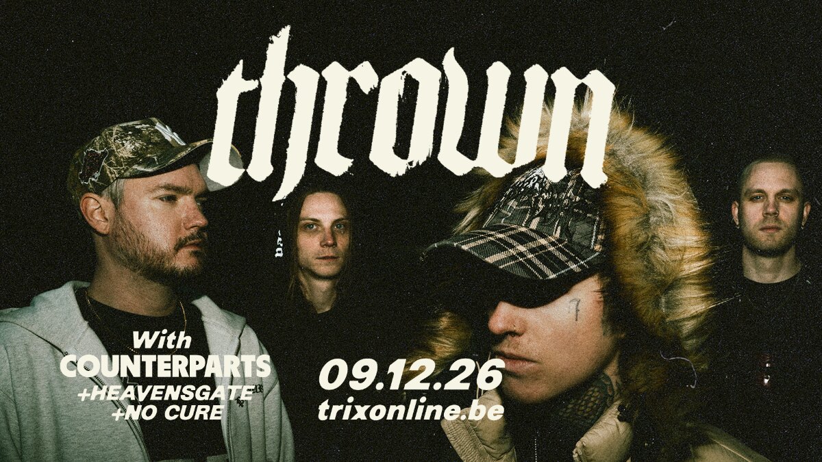 Thrown + Counterparts spelen op woensdag 9 december 2026 in Trix