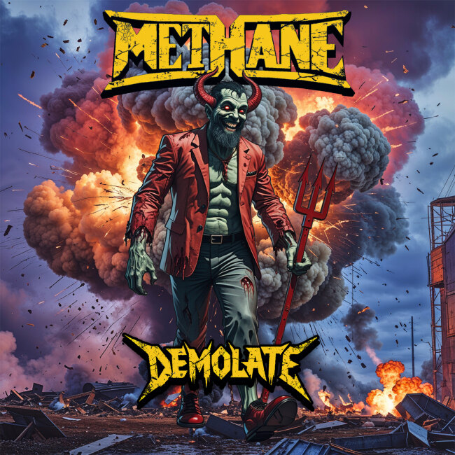 Methane - start pre-order for "Demolate" and reveal first single & video for "360° of Destruction"