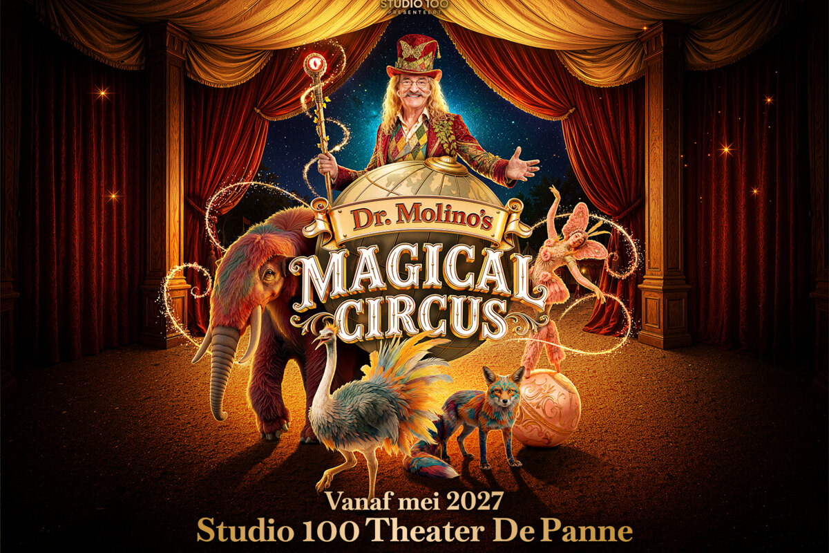 Hugo Sigal opent de deuren van zijn Magical Circus als Dr. Molino