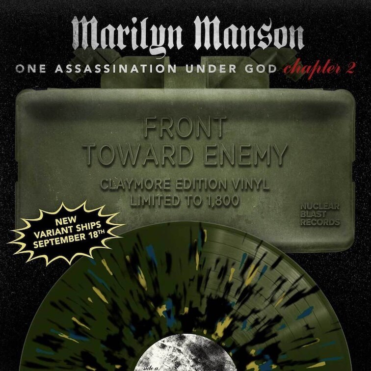 Marilyn Manson has unveiled the official music video for ‘Front Toward Enemy,’