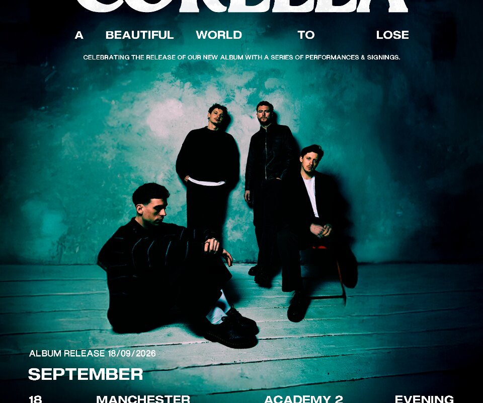 Corella release new single 'Thunder Strike' & announce live dates