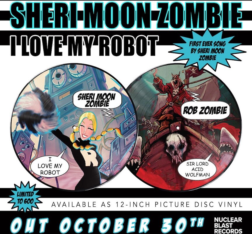 Sheri Moon Zombie Unveils Debut Single & Video 'I love My Robot'