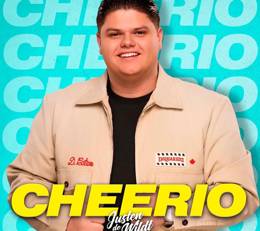 Justen de Wildt scoort nu ook in ons land met 'Cheerio'!
