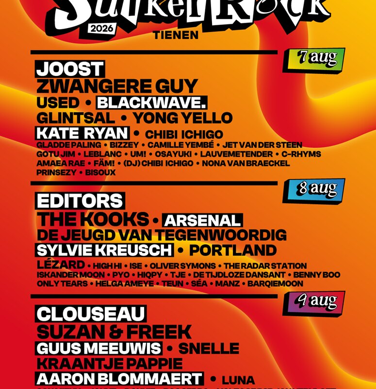 Aftellen naar Suikerrock kan beginnen