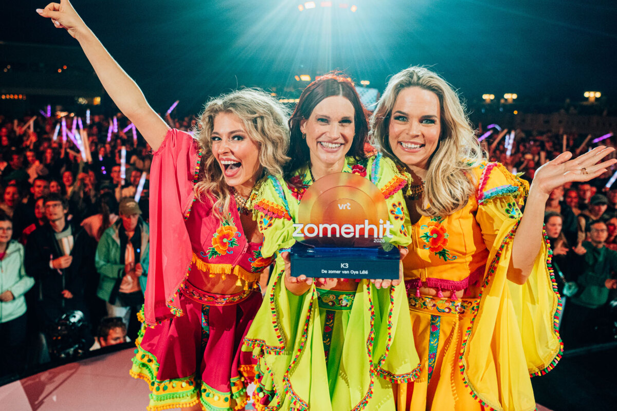 K3 wint VRT Zomerhit 2026 met 'De zomer van Oya Lélé'