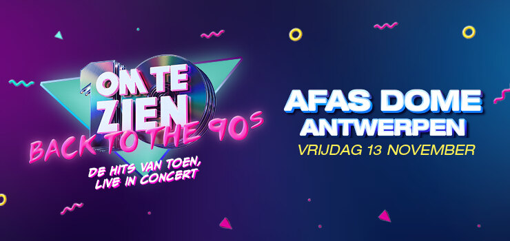 Nieuwe namen voor Tien Om Te Zien Back To The 90's: Willy Sommers, Garry Hagger en Petra!