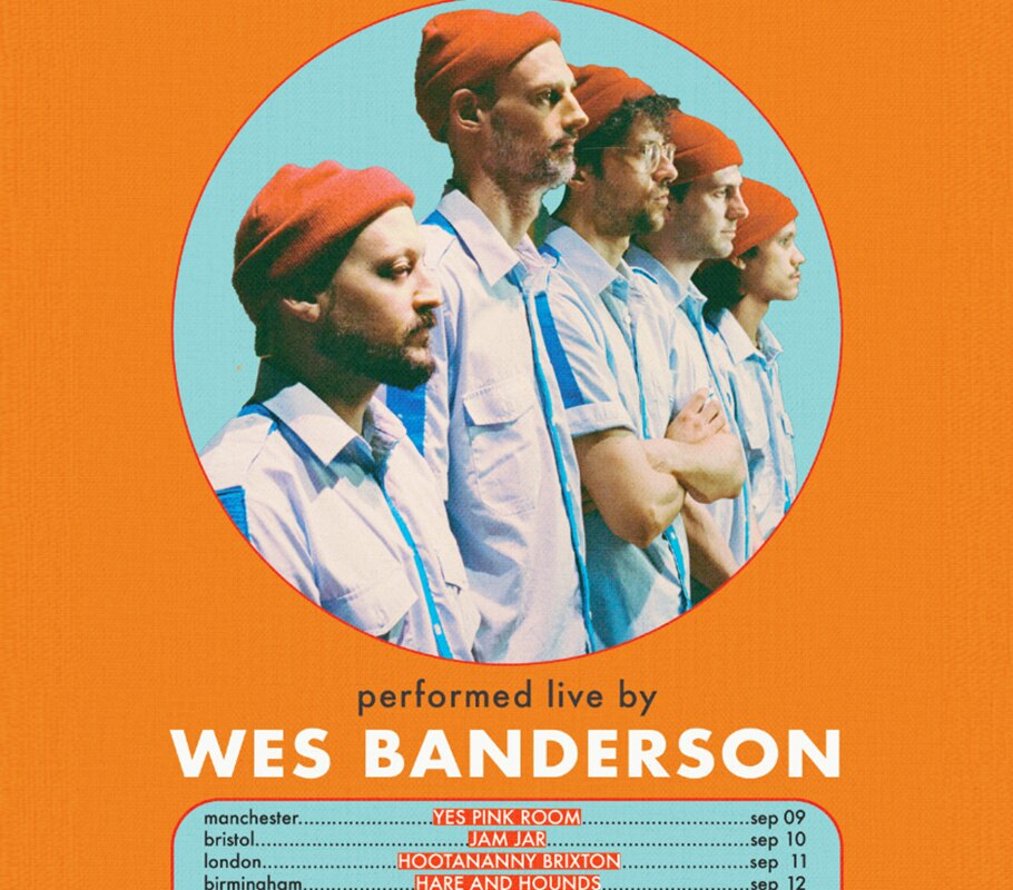 Wes Banderson celebrate the music of Wes Anderson with four special UK shows this September!