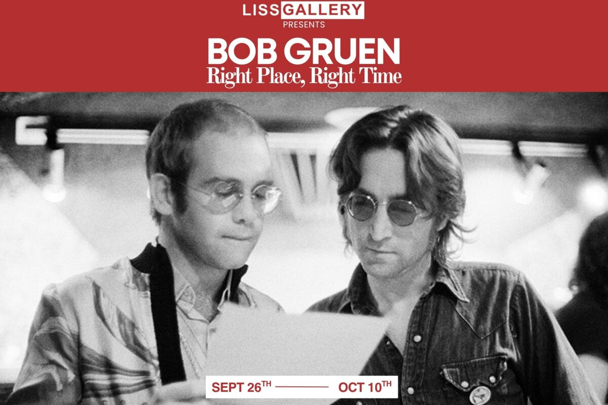 Legendary Rock Photographer Bob Gruen Returns to Toronto's Liss Gallery by Popular Demand