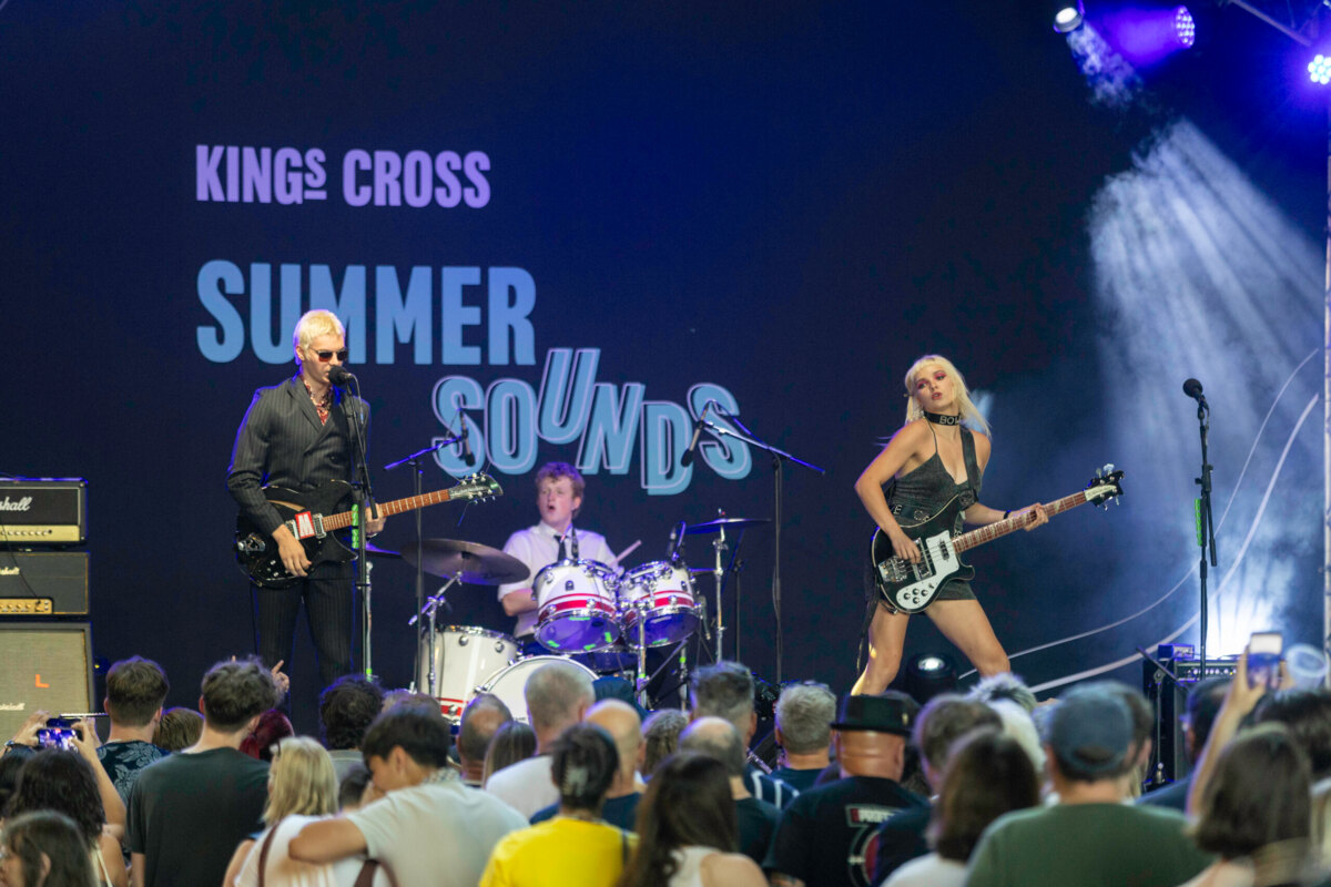 The Molotovs headline Bowie-inspired opening night of King's Cross Summer Sounds